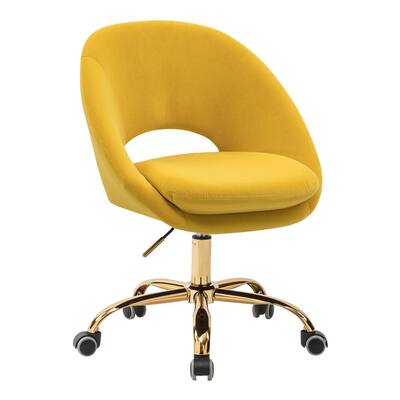 Savas Yellow Swivel Task Chair