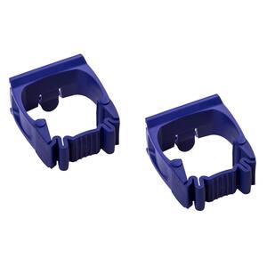 One-Size-Fits-All Purple Holder for Rail or P01A-1 Wall Adapter (2-Pack)