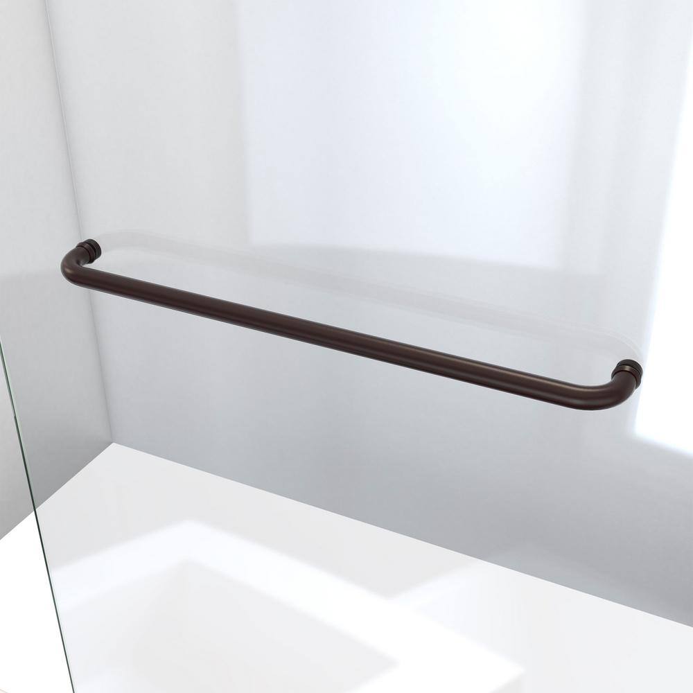 Linea 30" x 72" Frameless Shower Screen in Oil Rubbed Bronze