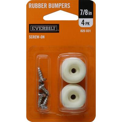 Everbilt 7 8 In Rubber On Pers 4 Per Pack 49131 The Home Depot In Rubber On Pers 4 Per Pack, Rubber Feet For Furniture Home Depot