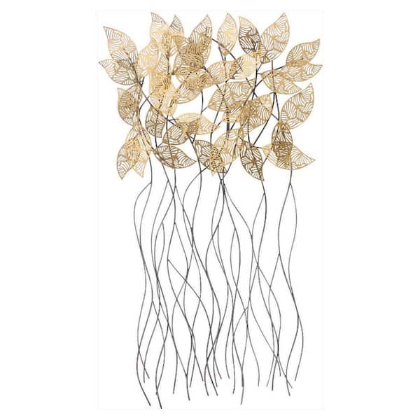 HomeRoots Victoria Metal Gallery Nature Frame Wall Art 40 in. x 23 in.