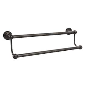Dottingham Collection 18 in. Double Towel Bar in Oil Rubbed Bronze