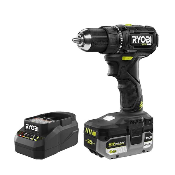 ONE+ HP 18V Brushless Cordless Compact 1/2 in. Drill/Driver 30th Anniversary Kit with 4.0 Ah Battery and Charger