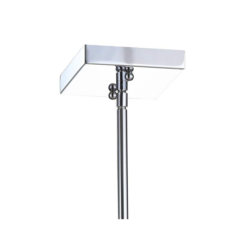 Turing 30.5" Adjustable Chrome LED Linear Pendant