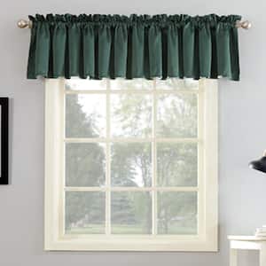 Gregory Everglade Polyester 54 in. W x 18 in. L Rod Pocket Room Darkening Curtain Valance (Single Panel)