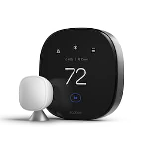 Smart Thermostat Premium with Smart Sensor and Air Quality Monitor Wifi Works with Siri, Alexa, Google Assistant