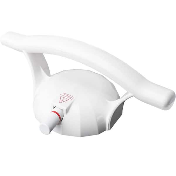 Patented Suction Shower Grab Bar, 5.5 in. Vacuum Cup with Safety Alert, No-Drill Heavy-Duty Handle for Elderly (1-Pack)