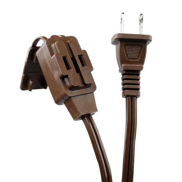 HDX 6 ft. 16/2 Light Duty Indoor Multi-Outlet Extension Cord