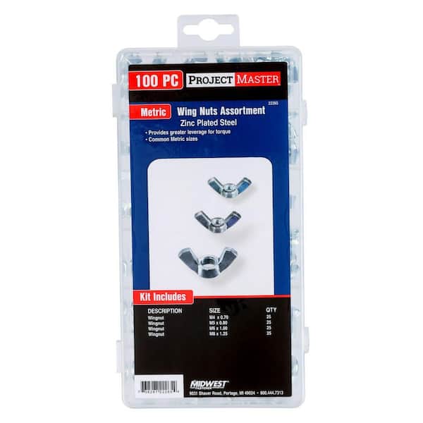 Wing Nut Kit-Metric