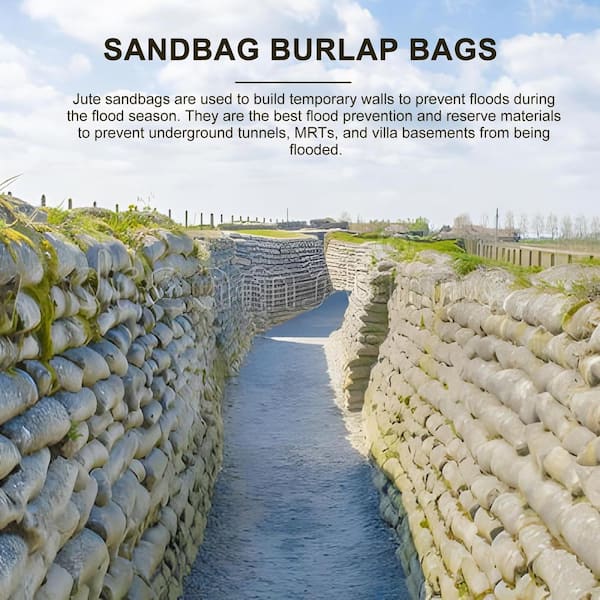 Burlap sandbags home depot new arrivals