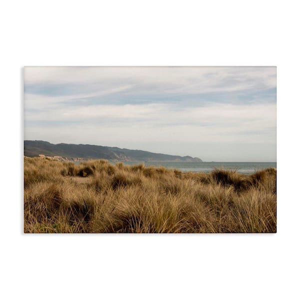 Windy Grass Dunes View by Crystal Lynn Collins Unframed Nature Graphic Art Print 20 in. x 30 in.