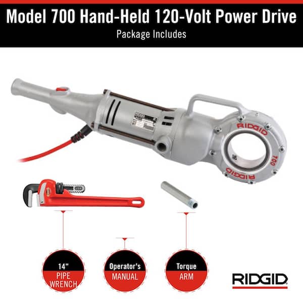 Reconditioned RIDGID® 700 Power Drive Pipe Threader Threading Machine 41935 
