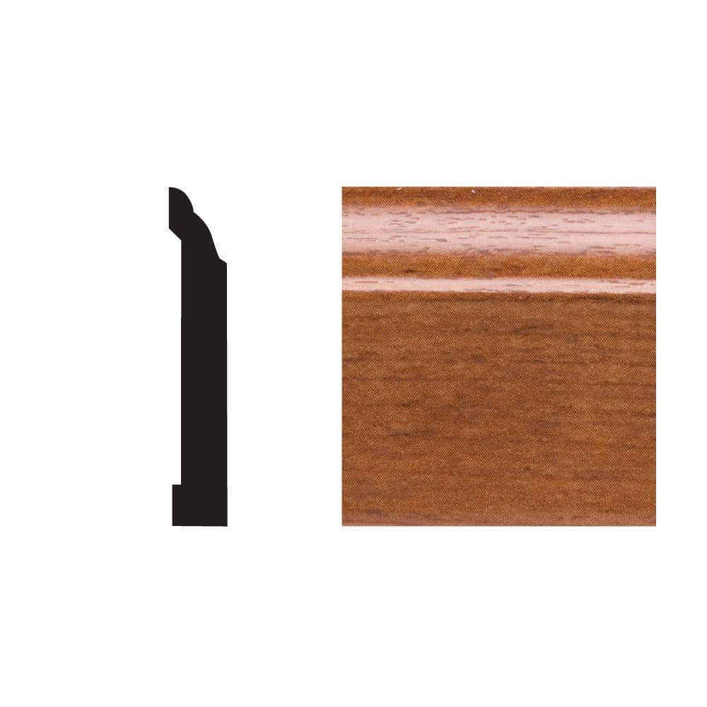 UPC 070673876523 product image for 5523 7/16 in. x 3-1/4 in x 8 ft. PVC Gunstock Base Moulding | upcitemdb.com