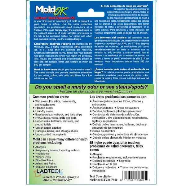 Whole Home 5-Minute Mold Inspection Pack - Healthful Home Products