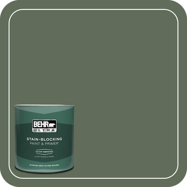 BEHR ULTRA 1 qt. #PPU11-01 Royal Orchard Extra Durable Semi-Gloss Enamel Interior Paint & Primer