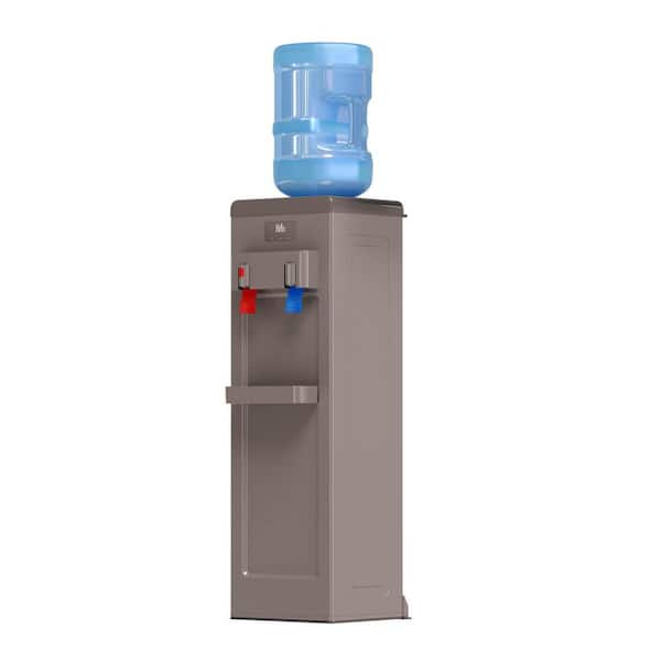 Brio 100 Series Top Load Hot and Cold Temperature Mini Water Cooler Water Dispenser, Bronze