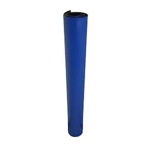 Terra-Flex Blue 48 in. W x 120 in. L Rubber Gym Flooring Roll (1-Piece)