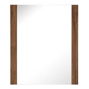 20 in. W x 24 in. H Rectangular Wood Framed Wall Bathroom Vanity Mirror in Caramel Mist