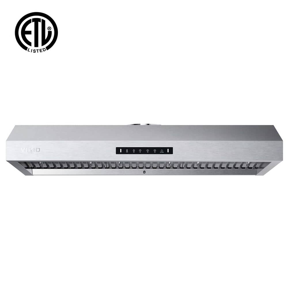 42 in. 560 CFM Ducted Under Cabinet Range Hood in Stainless Steel with 3-Way Venting Removable LED and Gesture Control price history on PriceWatchPro