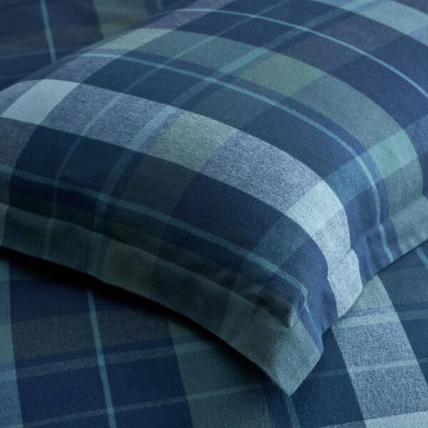 Multi Flannel Queen Fitted Sheet 
