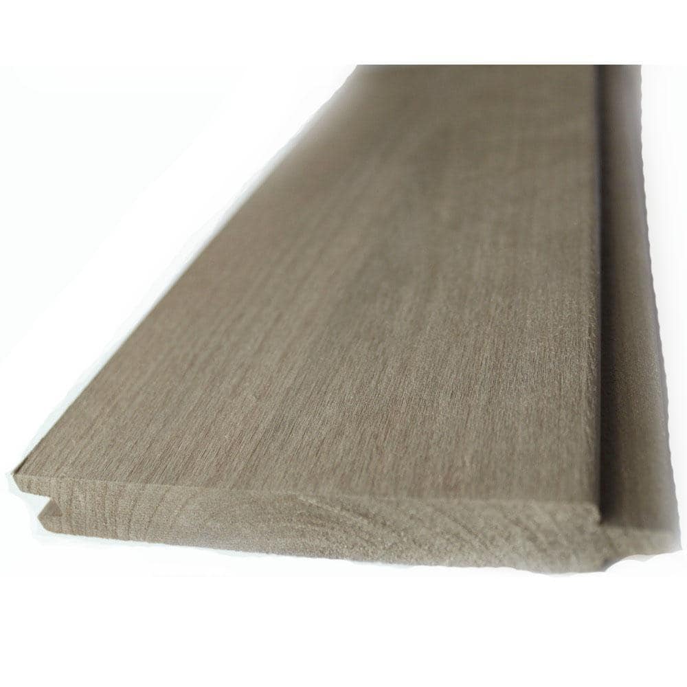 Dingewood 1 in. x 6 in. x 8 ft. Rustic Barn Weathered Alder Tongue and Groo