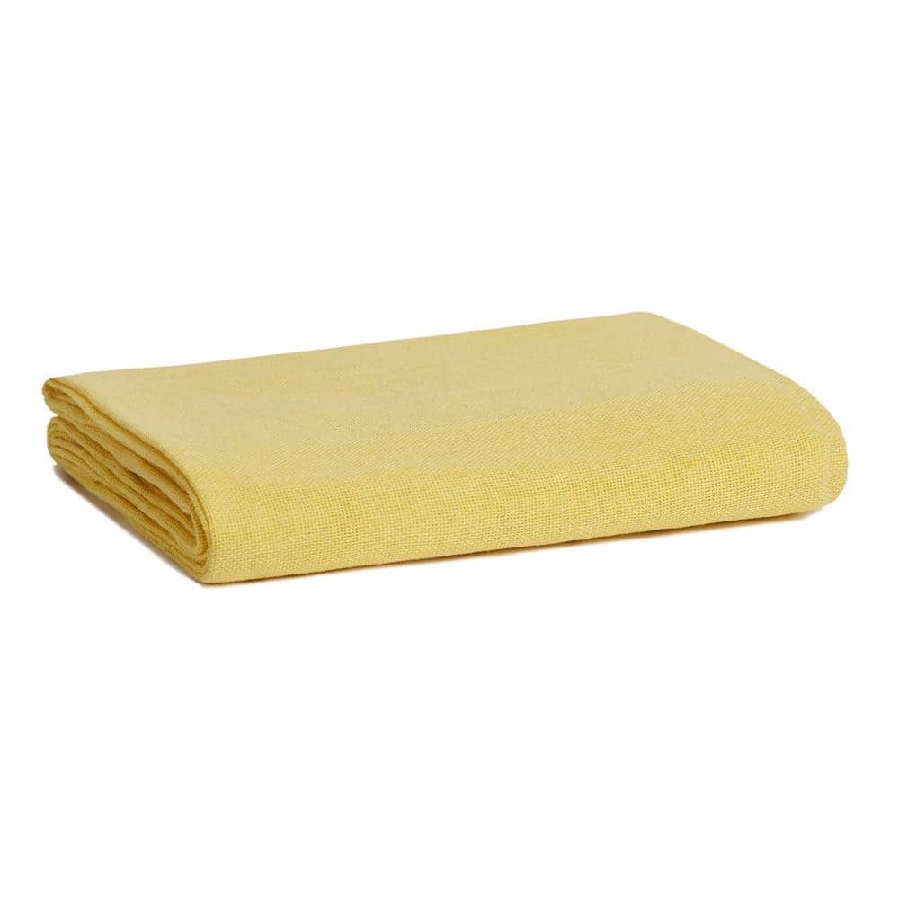 Gauze 52 in. x 70 in. Sunshine Solid 100% Cotton Tablecloth price history on PriceWatchPro