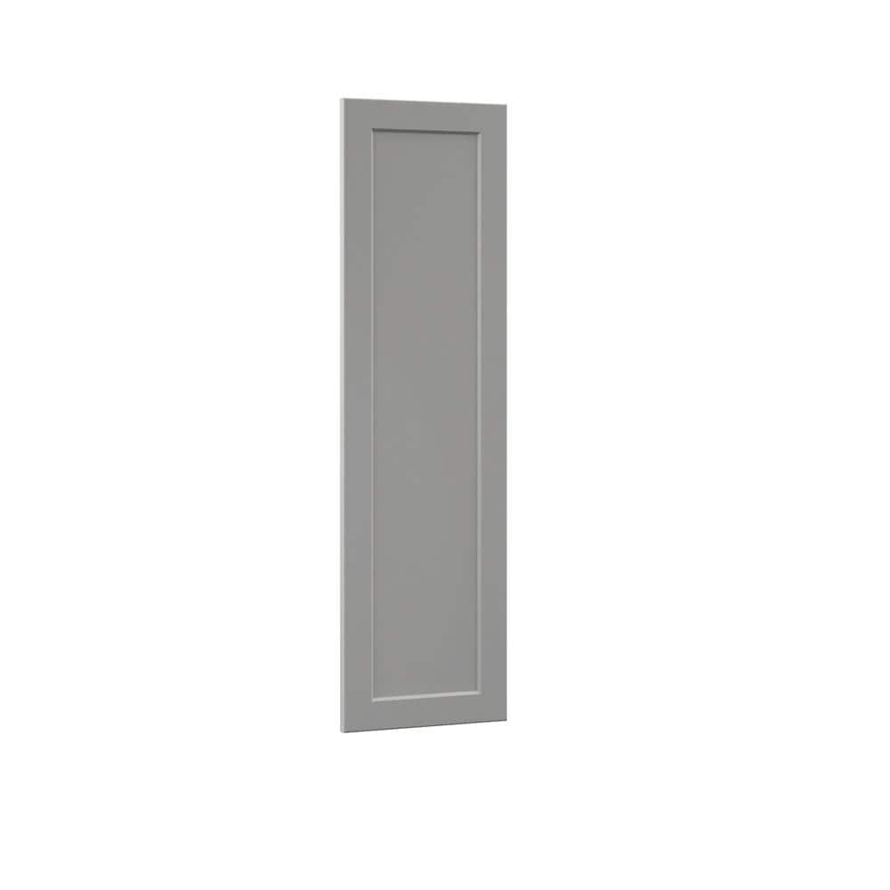 Designer Series Melvern 12 in. W x 0.75 in. D x 42 in. H Assembled Shaker Decorative End Panel in Heron Gray price history on PriceWatchPro