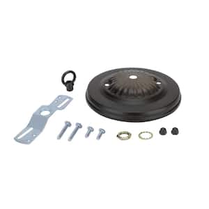 5 in. Oil Rubbed Bronze Traditional Canopy Kit (1-Pack)