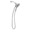 MOEN Quattro 4-Spray Patterns 6.5 in. Single Wall Mount Handheld Shower ...