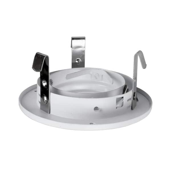 NICOR 3 in. White Recessed Gimbal Ring Trim 13007WH - The Home Depot