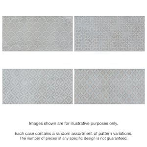 Camden Decor Grey 4 in. x 8 in. Ceramic Wall Tile (11.5 sq. ft./Case)