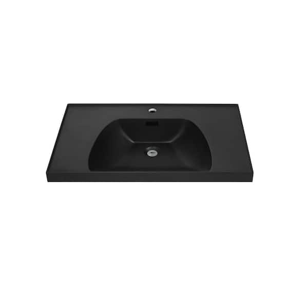 Streamline 31.5 in. Solid Surface Resin K-2025-32 Vanity Top