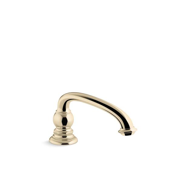 KOHLER Artifacts DeckMount Bath Spout With Arc Design, Vibrant French