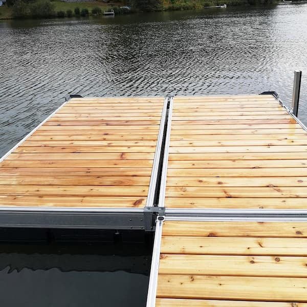 How to build a floating wooden dock - Multinautic