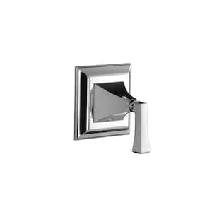 Memoirs 1-Handle Transfer Valve Trim Kit in Polished Chrome with Deco Lever Handle (Valve Not Included)