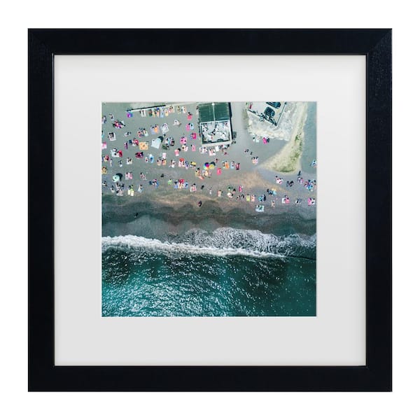 Trademark Fine Art Zhou Chengzhou Under The Heat Matted Framed Photography Wall Art 13 in. x 13 in.