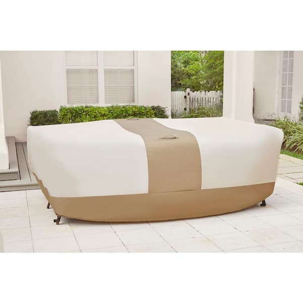 Hampton Bay Chat Set Outdoor Patio Cover