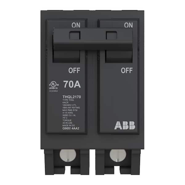 70 Amp 1 in. Double-Pole Circuit Breaker (THQL2170PA)