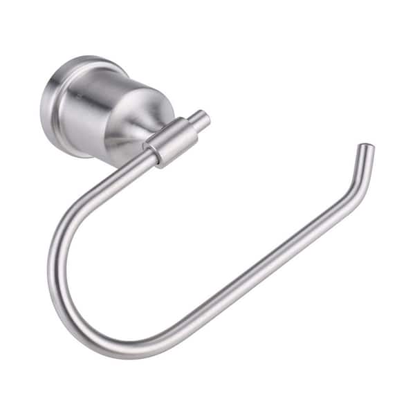 Bathroom Toilet Paper Holder, 304 Stainless Steel Bath Toilet Tissue Holder Wall Mount in Brushed Nickel