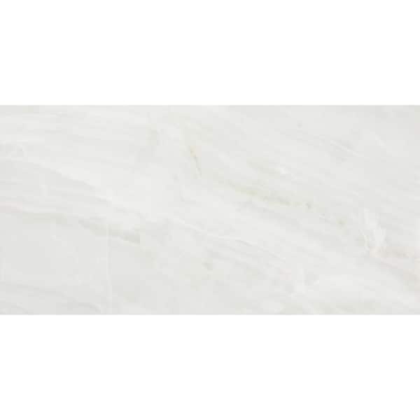 ELIANE Perola Greige 24 in. x 48 in. Glazed Porcelain Floor and Wall Tile (14.96 sq. ft./Case)