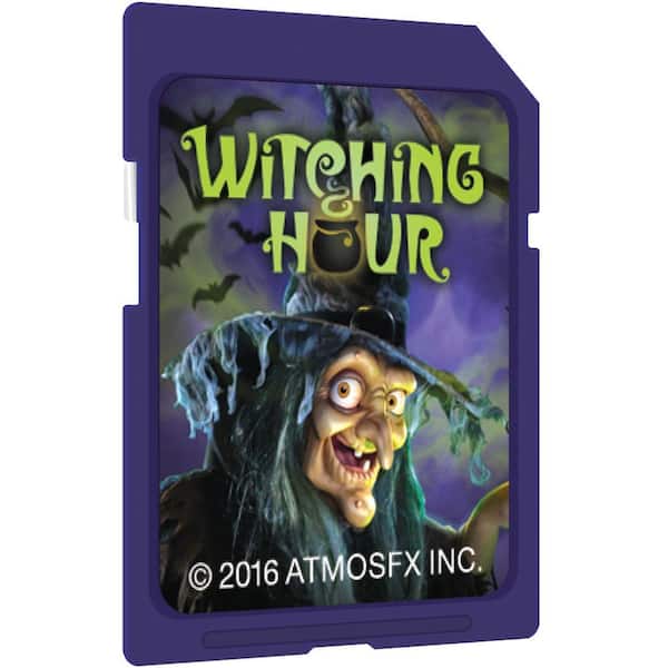 ATMOSFX Halloween Digital Decoration SD Card - Witching Hour