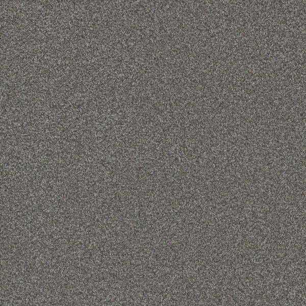 Harpstring I-Echo Gray-60 oz. SD Polyester Texture Carpet - Installation Required
