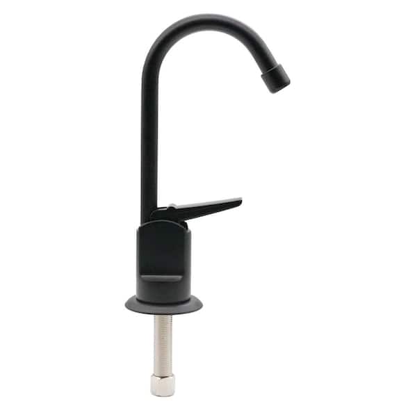 Westbrass 6 in. Touch-Flo Style Pure Cold Water Dispenser Faucet, Matte Black