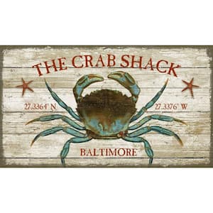 Charlie Baltimore Crab Shack Wood Wall Art