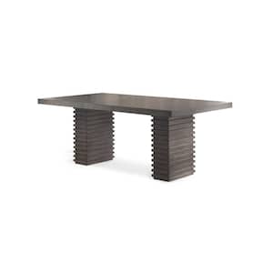 Mila Gray Extendable Dining Table