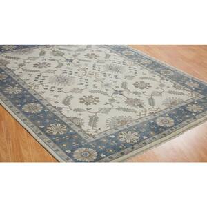 Ivory/Grey 10 ft. x 14 ft. Area Rug