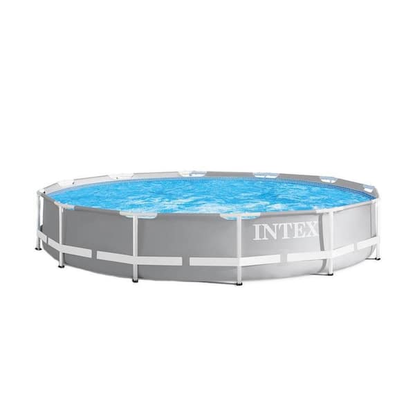 Prism Frame 12 ft. Round 30 in. Deep Above Ground Pool Set