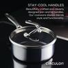 Circulon Steelshield C Series 10-Piece Stainless Steel Nonstick Cookware Set  Silver 30012 - The Home Depot