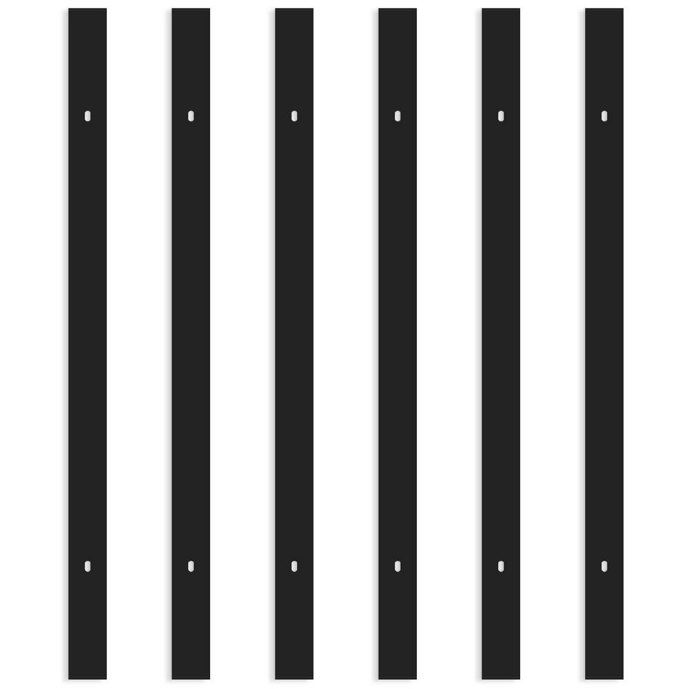 LUXRITE 2 ft. Black H-Track Lighting Rail, 120V Single Circuit H-Type ...