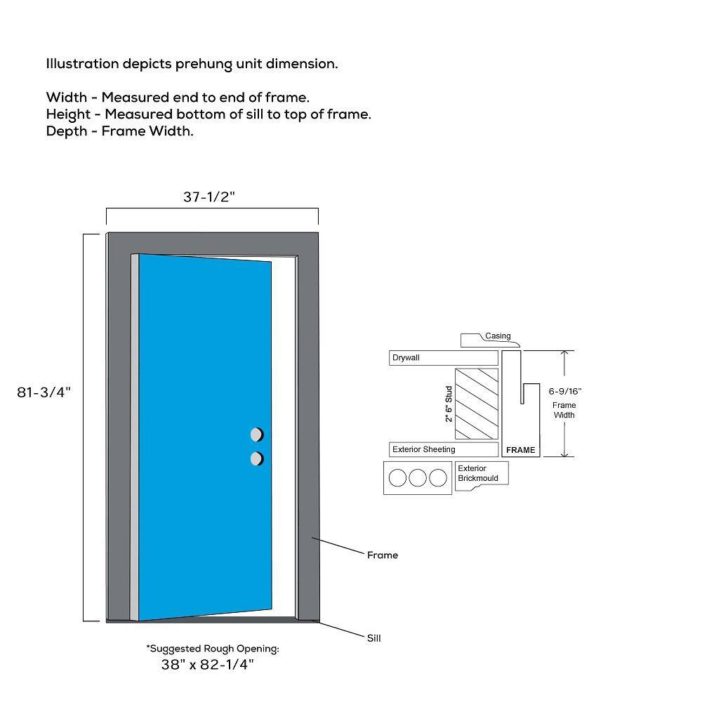 Spotlight 81.75'' Glass and Fiberglass Front Entry Door